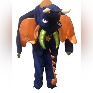 Dream Play Imagine Dinosaur Costume  Toddler Sz 3T Plush Full Suit Halloween